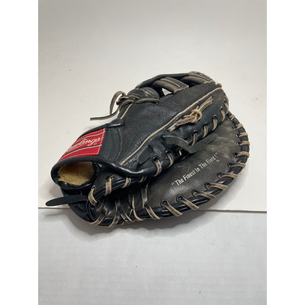 Rawlings Left Hand Baseball First Base Mitt Adult Black Mark Mcgwire Rfm 37b